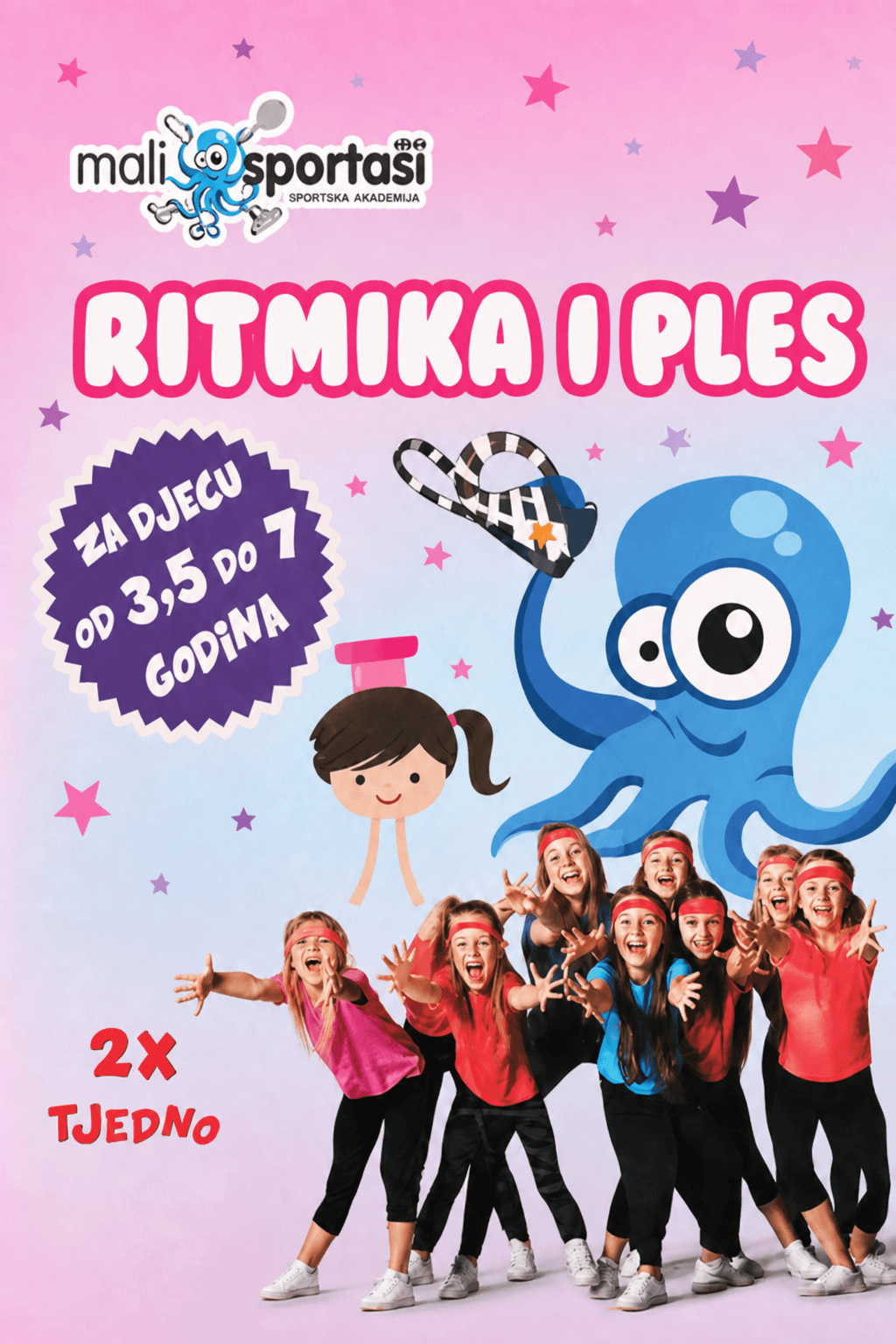 Ritmika i ples u vrtiću — Mali sportaši