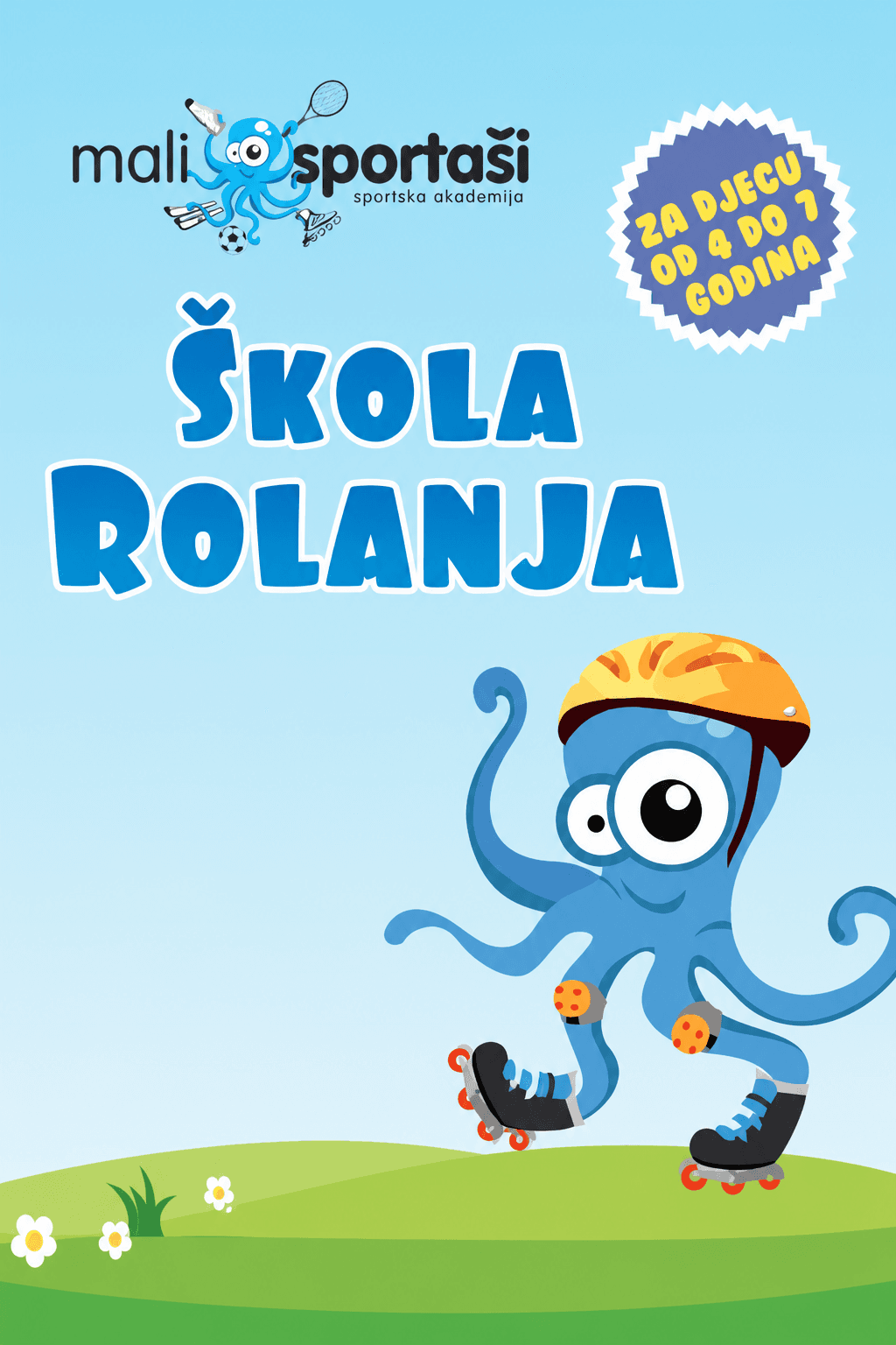 Škola rolanja u vrtiću — Mali sportaši