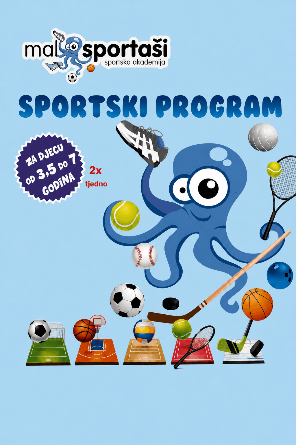 Sportski program u vrtiću — Mali sportaši